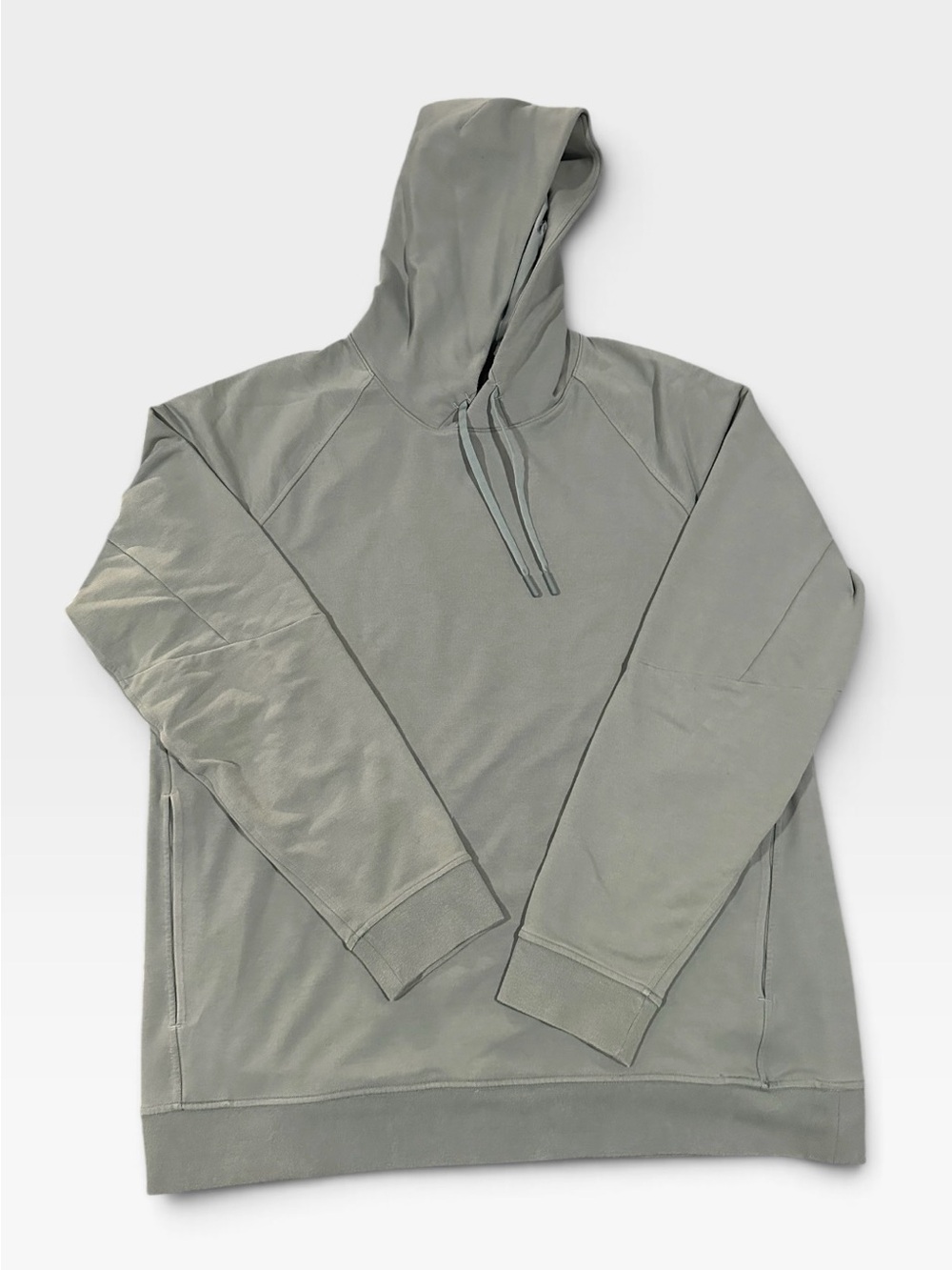 Lululemon Men's City Sweat Pullover Hoodie Sage Green Size XL French Terry